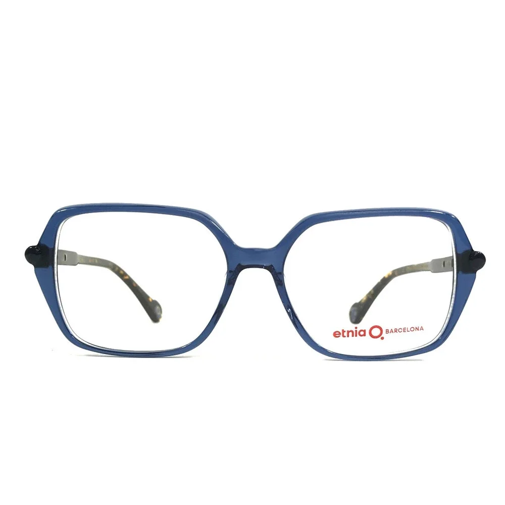 Etnia Barcelona Eyeglasses Frame SIMA BL Blue Tortoise Square Full Rim 52-15-138